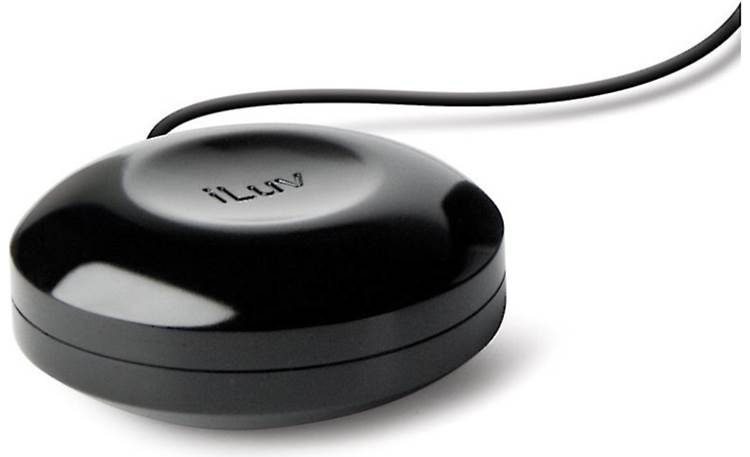 iLuv iMM153 Vibe Clock radio with built-in iPod®/iPhone® dock and