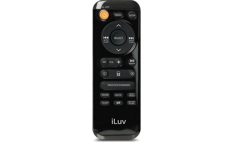 iLuv iMM183 Clock radio with dual docks for iPod®/iPhone® and