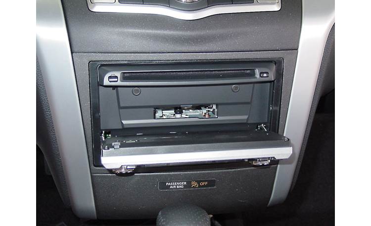 Metra 99-7426 Dash Kit Kit installed with double-DIN car stereo (sold separately)