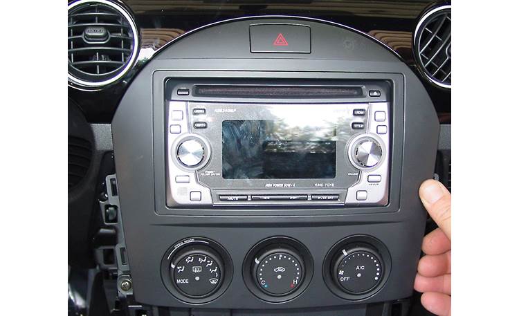 Metra 99-7506 Dash Kit Kit installed with aftermarket radio (not included)