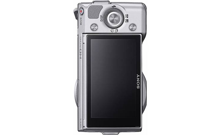 Sony NEX-5A (Silver) 14-megapixel digital camera with 16mm wide 