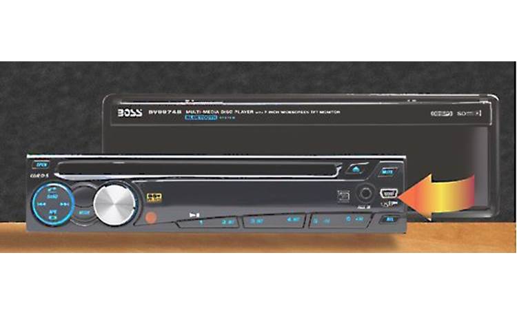 Boss BV9974B DVD receiver at Crutchfield