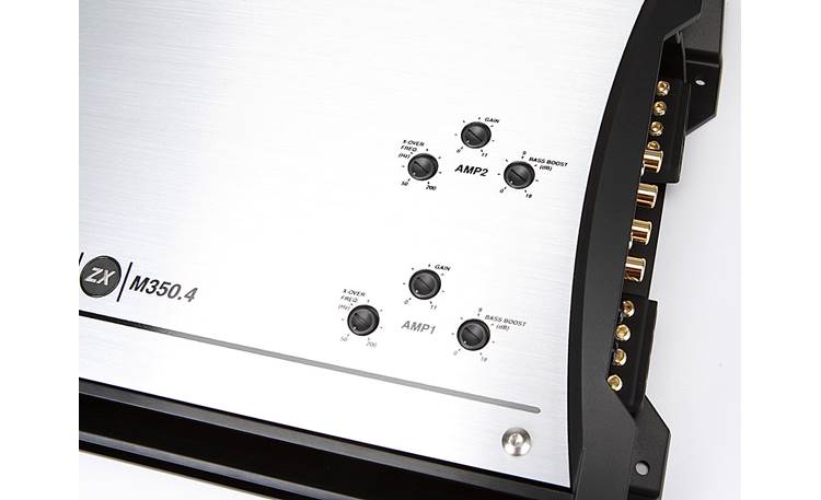 Kicker ZXM350.4 Marine amplifier — 60 watts RMS x 4 at