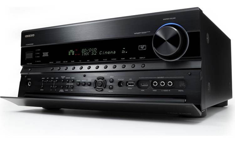 Onkyo TX-NR1008 Home theater receiver with 3D-ready HDMI switching ...