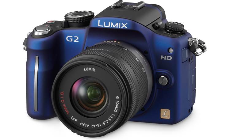 即日発送】 LUMIX Panasonic DMC−G2 ブルー DMC-G2W-A デジタルカメラ ...