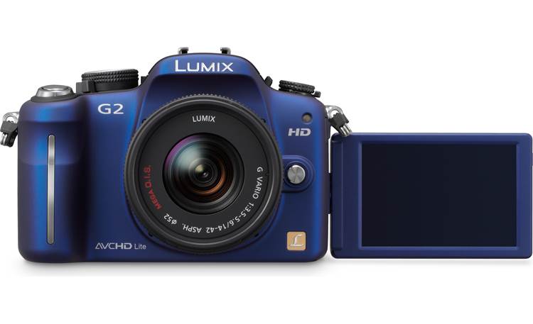 Panasonic DMC-G2 (Blue) 12.1-megapixel digital camera with