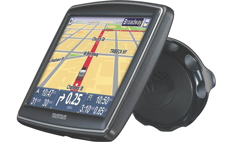 TomTom XXL 550 TM Portable navigator with 5" screen plus Maps and Lifetime Traffic Updates at Crutchfield