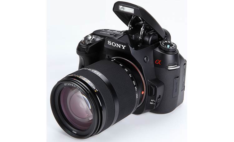Stun accessoires partitie Sony Alpha DSLR-A500 Kit 12.3-megapixel digital SLR camera with 18-200mm  lens at Crutchfield