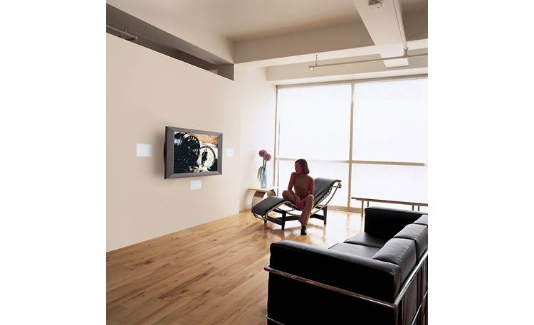 Bose® Virtually Invisible® 191 speakers Installed near TV