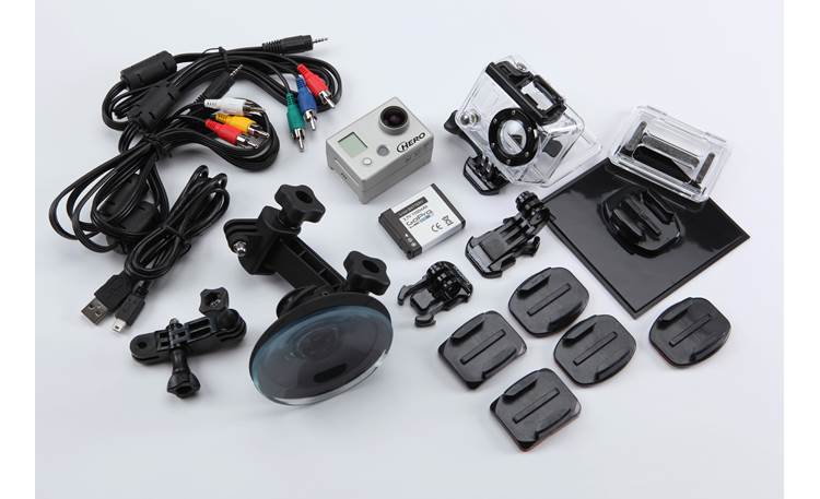 GoPro HD Motorsports Hero Items included shown