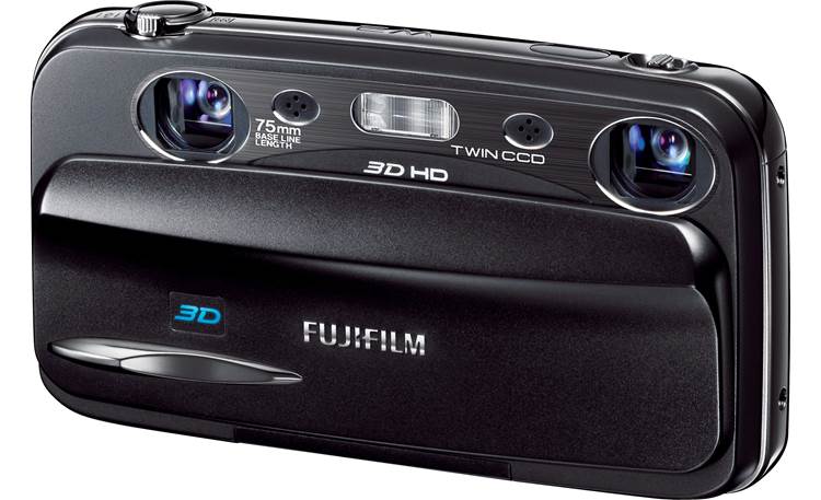 tweedehands Guggenheim Museum Nebu Fujifilm FinePix REAL 3D W3 3D digital camera with dual 3X optical zoom  lenses at Crutchfield