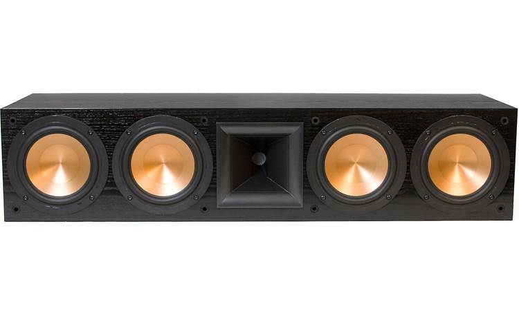 Klipsch Reference RC-64 II Black ash front with grille off