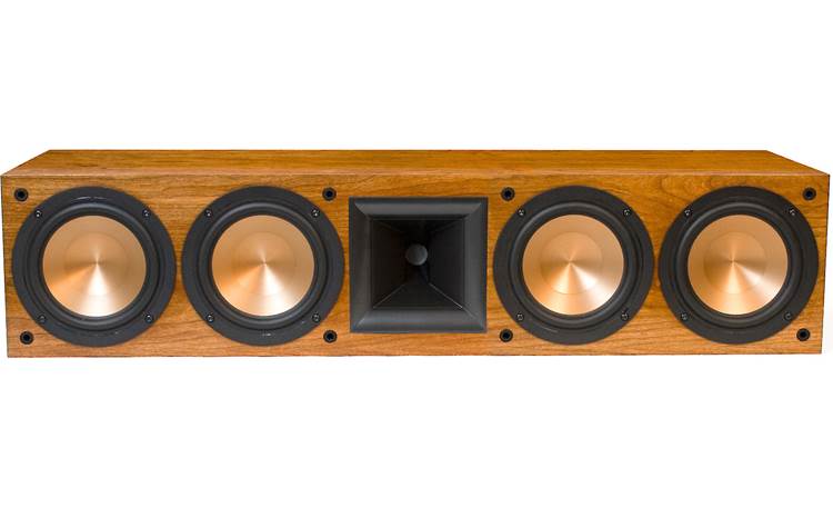 Klipsch Reference RC-64 II Cherry front with grille off