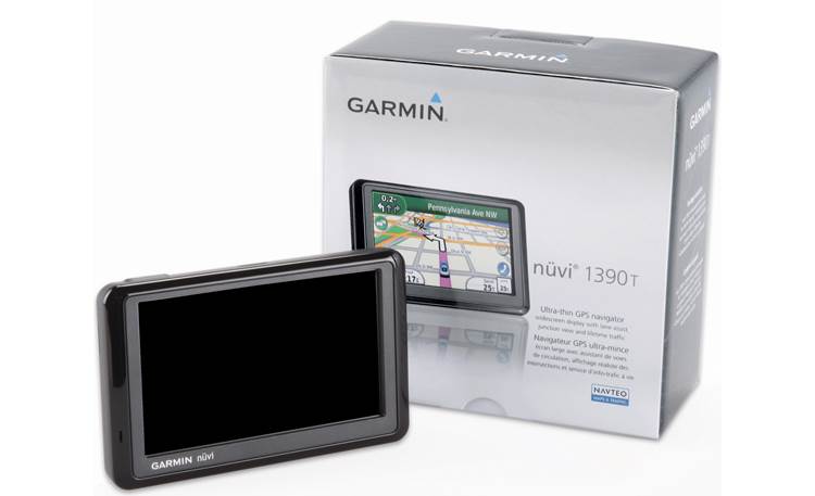Garmin nüvi® 1390LMT Portable navigator with free traffic and map Crutchfield