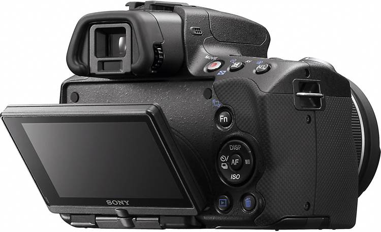 Sony Alpha SLT-A55V (Body only) Screen tilted down