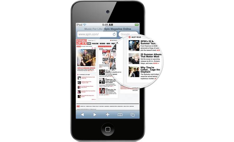 Apple 8GB iPod touch® Customizable Wi-Fi® digital media player 
