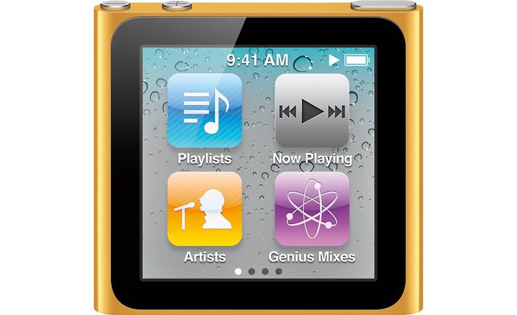 Apple 8GB iPod nano® (Orange) at Crutchfield