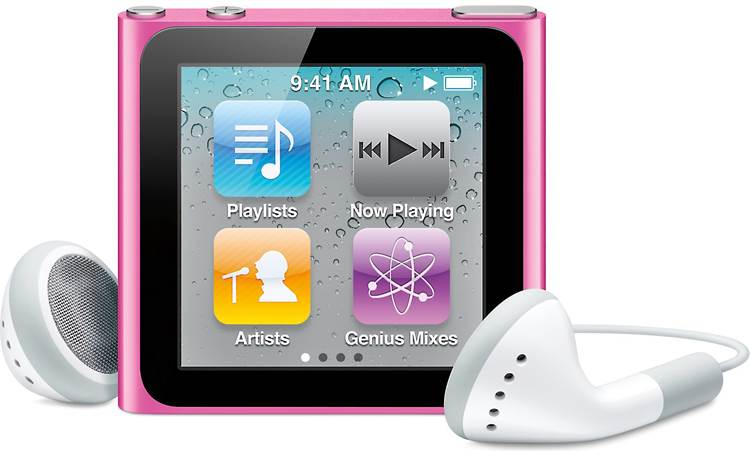 Apple 8GB iPod nano® (Pink) at Crutchfield