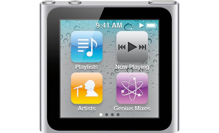 Apple 8GB iPod nano® (Silver) at Crutchfield