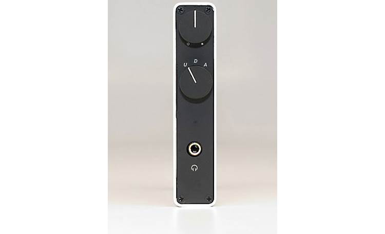 NuForce Icon HDP Head-on front view (Silver)