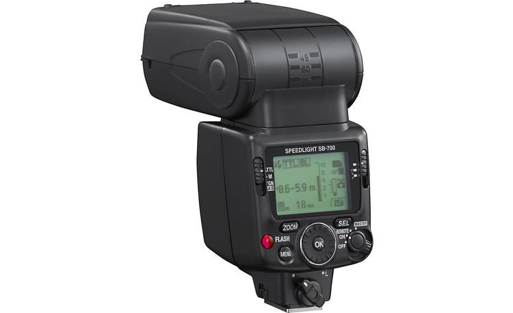 Nikon SB-700 AF Speedlight Back (angled view)