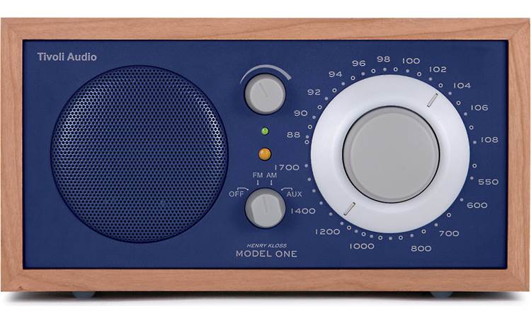 Tivoli Audio Model One (Cherry/Blue) AM/FM radio at Crutchfield