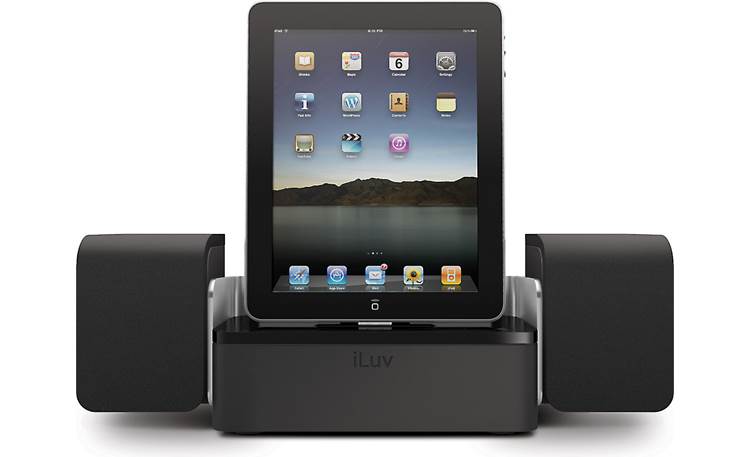 iLuv IMM747 Audio Cube for iPad®/iPod®/iPhone® at Crutchfield