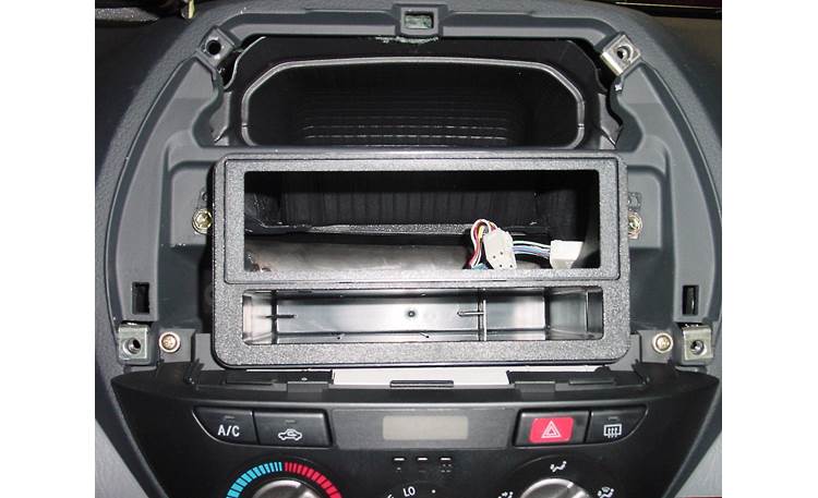 Scosche TA2047B Dash Kit Kit installed without radio