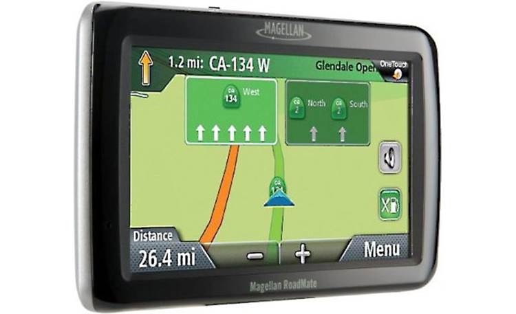 Magellan Portable navigator with lifetime map updates Crutchfield