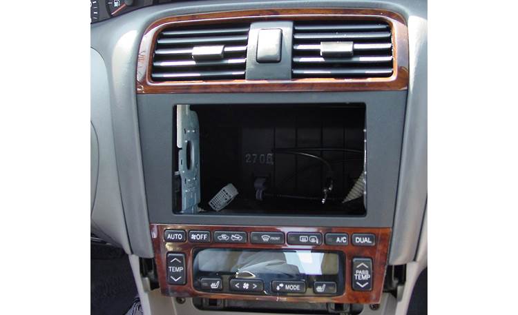 Metra 95-8211 Dash Kit Kit installed without new radio in dash of Toyota Avalon