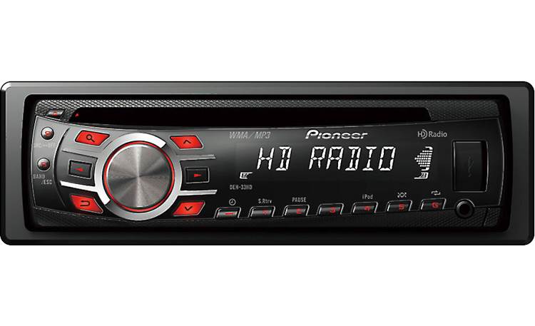 Pioneer DEH-33HD CD receiver at Crutchfield