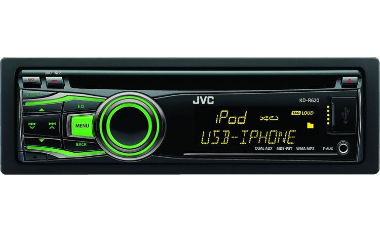 JVC KD-R620 CD receiver at Crutchfield