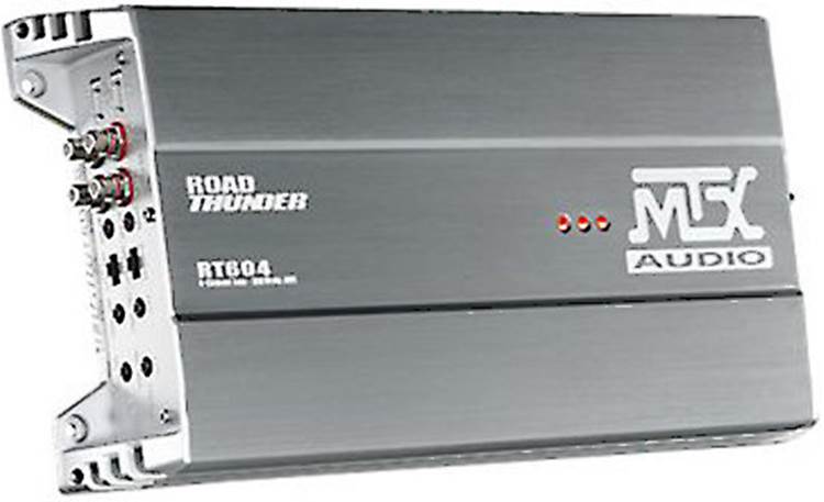 MTX Road Thunder RT604 4-channel car amplifier — 60 watts RMS x 4