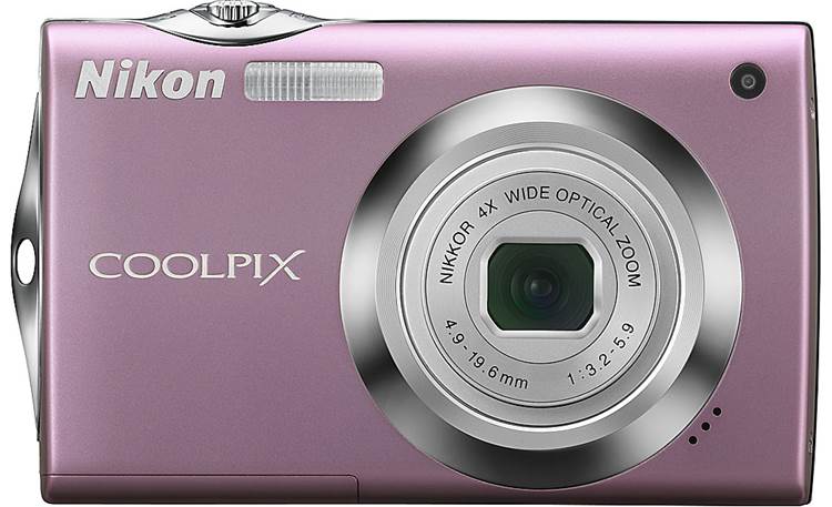 Nikon Coolpix S4000 (Pink) 12-megapixel digital camera with 4X optical zoom and HD video