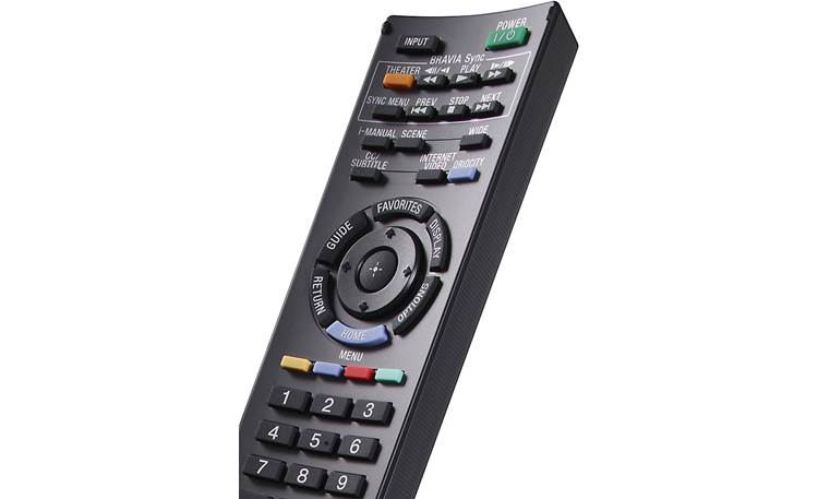 Sony KDL-32EX700 Remote (button layout)