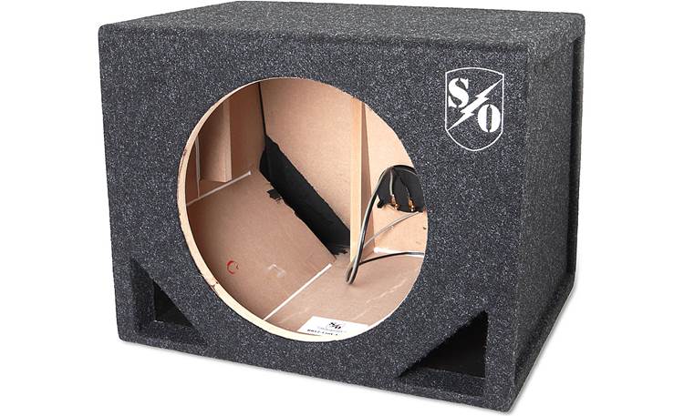Sound Ordnance BB10-125V Single 10 Vented Box 1.5 cu ft