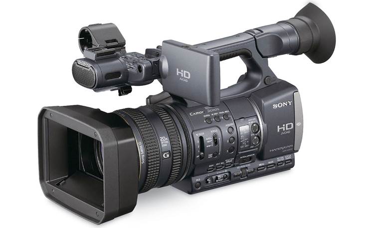 Kers Verwaarlozing Zaailing Sony HDR-AX2000 Handycam® Professional HD camcorder at Crutchfield