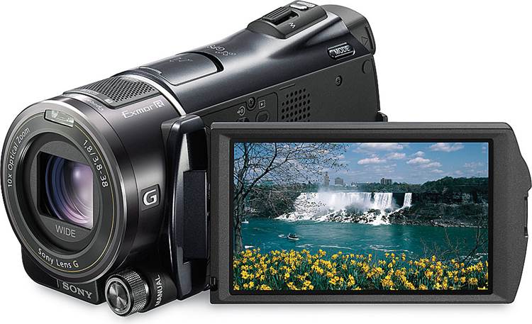 Sony HDR-CX550V Handycam® HD camcorder with built-in GPS receiver