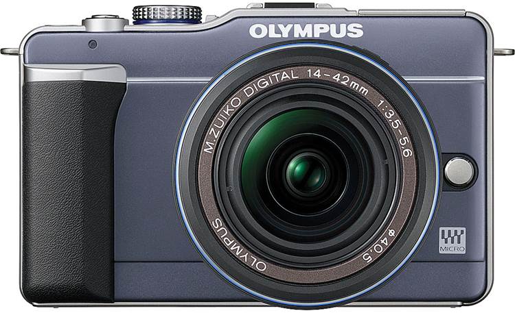 Olympus PEN E-P1 12.3 MP Micro Four Thirds Interchangeable Lens Digital  Camera with 17mm f/2.8 Lens and Viewfinder (Silver)