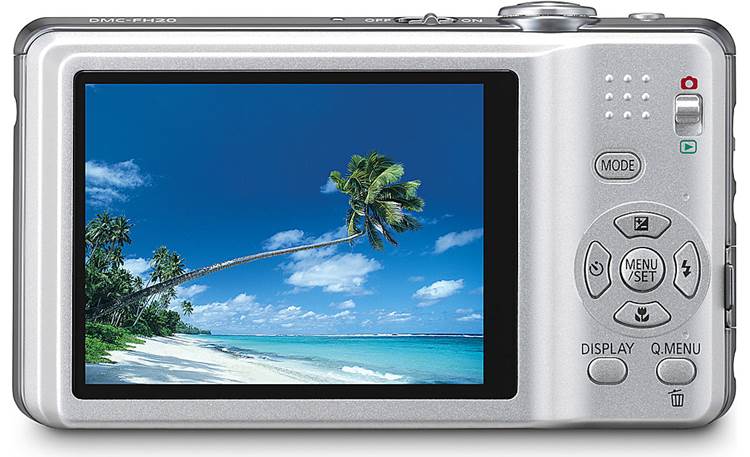 Panasonic Lumix DMC-FH20 (Silver) 14.1-megapixel digital camera