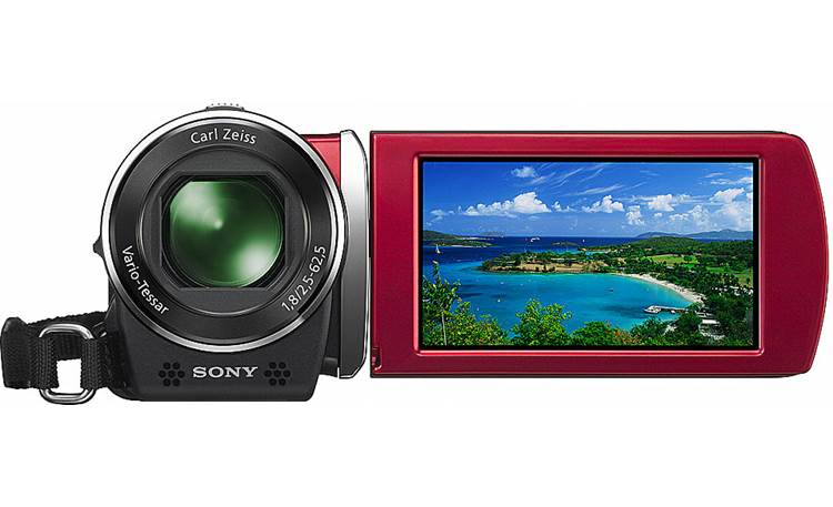 Sony HDR-CX150 Handycam® (Red) High-definition camcorder