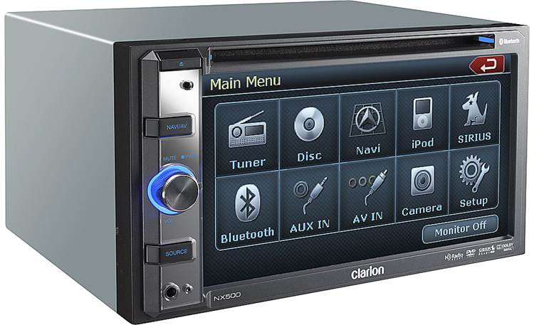 Clarion NX500 Navigation receiver at Crutchfield