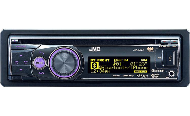 JVC Arsenal KD-A815 CD receiver at Crutchfield