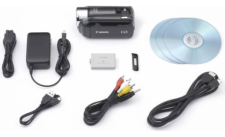 Canon HF-R21 (Factory Refurbished) High-definition camcorder with