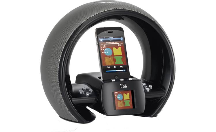 JBL® On Air Wireless Powered speaker system with Apple AirPlay® wireless streaming and iPod®/iPhone® dock at
