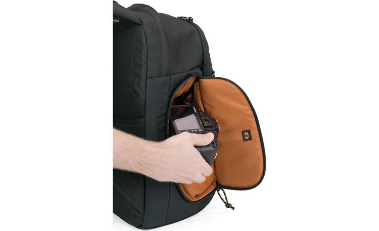 Lowepro CompuDay Photo 250 Quick-grab side camera flap - camera not included