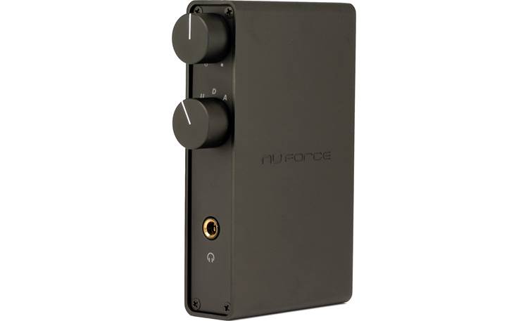 NuForce Icon HDP Angled view (Black)