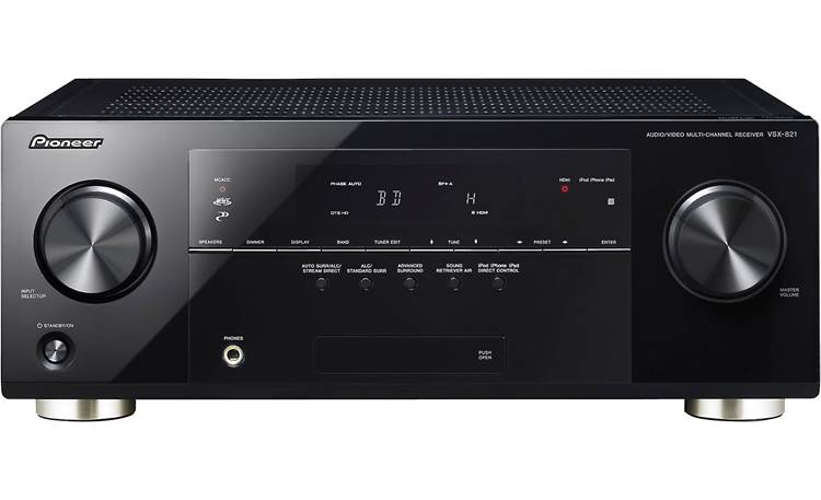 Centimeter garage Ingeniører Pioneer VSX-821-K Home theater receiver with 3D-ready HDMI switching at  Crutchfield