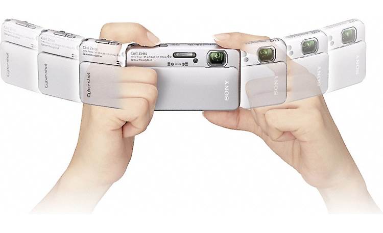 Sony Cyber-shot® DSC-TX10 (Silver) Waterproof 16.2-megapixel digital camera  with 4X optical zoom at Crutchfield