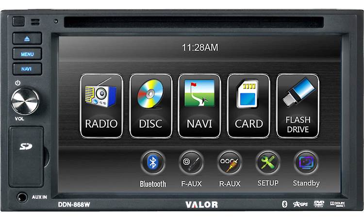 Valor DDN-868W Navigation receiver at Crutchfield